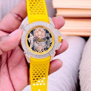 JACOB & CO MENS LUXURY AND ROYAL LOOK PREMUIM WATCH AUTOMATIC MODEL ONLY FOR LUXURY PEOPLE MENS