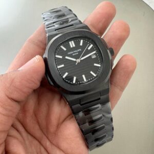 PATEK PHILIPPE BLACK EDITION MENS PREMIUM BLACK COLOURED WATCH