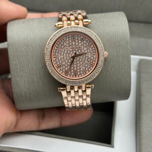 MICHEL KORS WOMENS CRYTSAL RAINBOW EDITION WOMENS PREMIUM WATCH ALL MATCHED