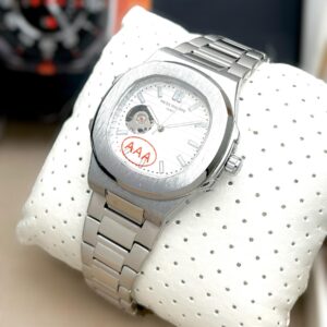 PATEK PHILIPPE SQAURE DIAL STAINLESS STEEL MENS PREMIUM WATCH