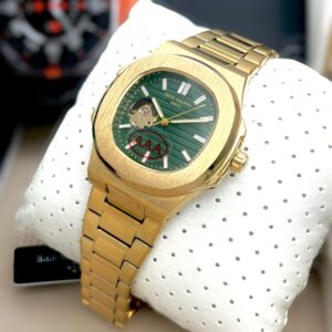 PATEK PHILIPPE SQAURE DIAL STAINLESS STEEL MENS PREMIUM WATCH