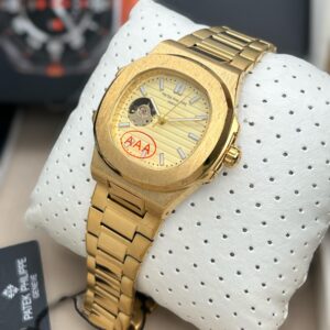 PATEK PHILIPPE SQAURE DIAL STAINLESS STEEL MENS PREMIUM WATCH