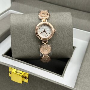 BURBERRY WOMENS PREMIUM DESIGNER PIECE SATINLESS STEEL