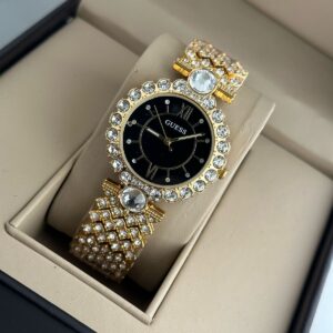 GUESS FLOWER EDITION CIRCLE DIAL WOMENS PREMIUM WATCH