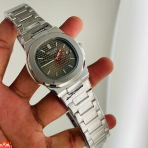 PATEK PHILIPPE SQUARE DIAL STAINLESS STEEL MENS PREMIUM WATCH