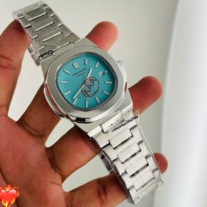 PATEK PHILIPPE SQUARE DIAL STAINLESS STEEL MENS PREMIUM WATCH