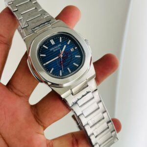 PATEK PHILIPPE SQUARE DIAL STAINLESS STEEL MENS PREMIUM WATCH