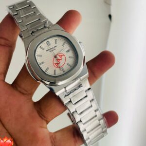 PATEK PHILIPPE SQUARE DIAL STAINLESS STEEL MENS PREMIUM WATCH