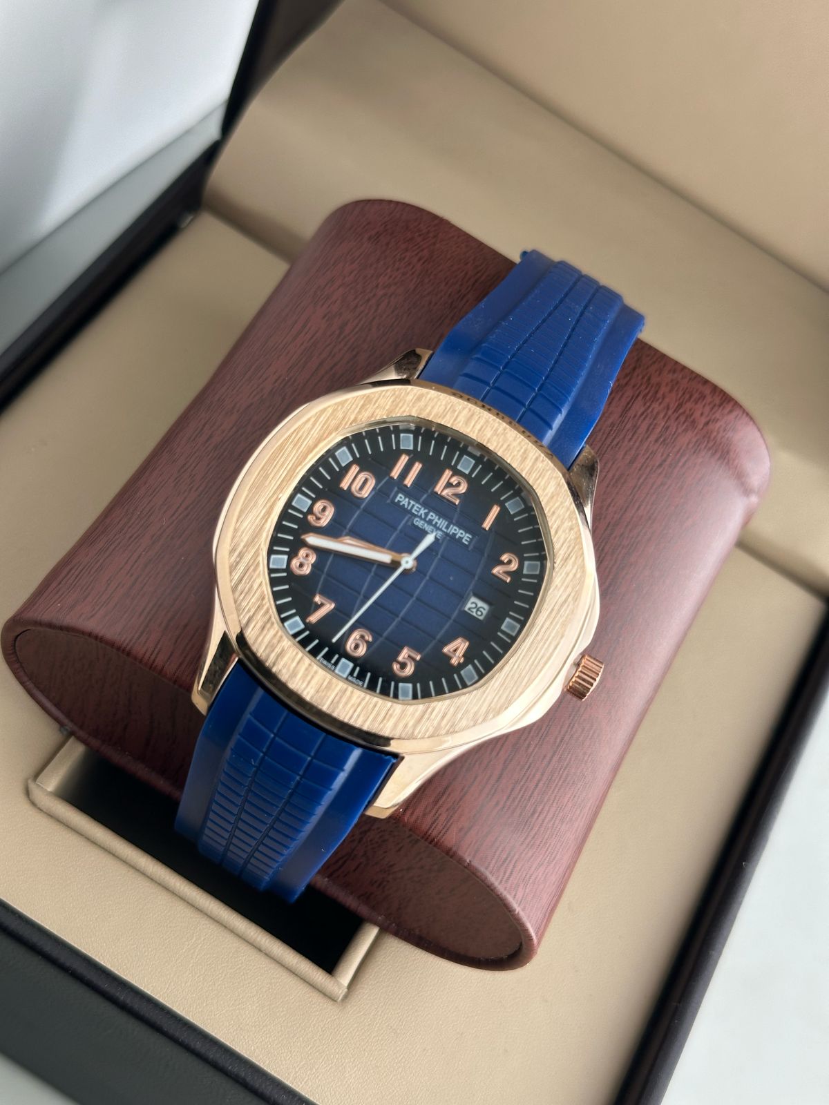 PATEK PHILIPPE oval DIAL STAINLESS STEEL MENS PREMIUM WATCH