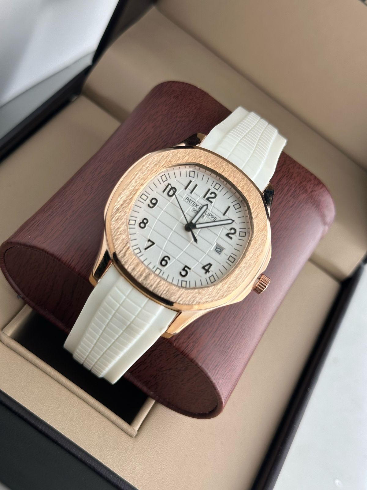 PATEK PHILIPPE oval DIAL STAINLESS STEEL MENS PREMIUM WATCH