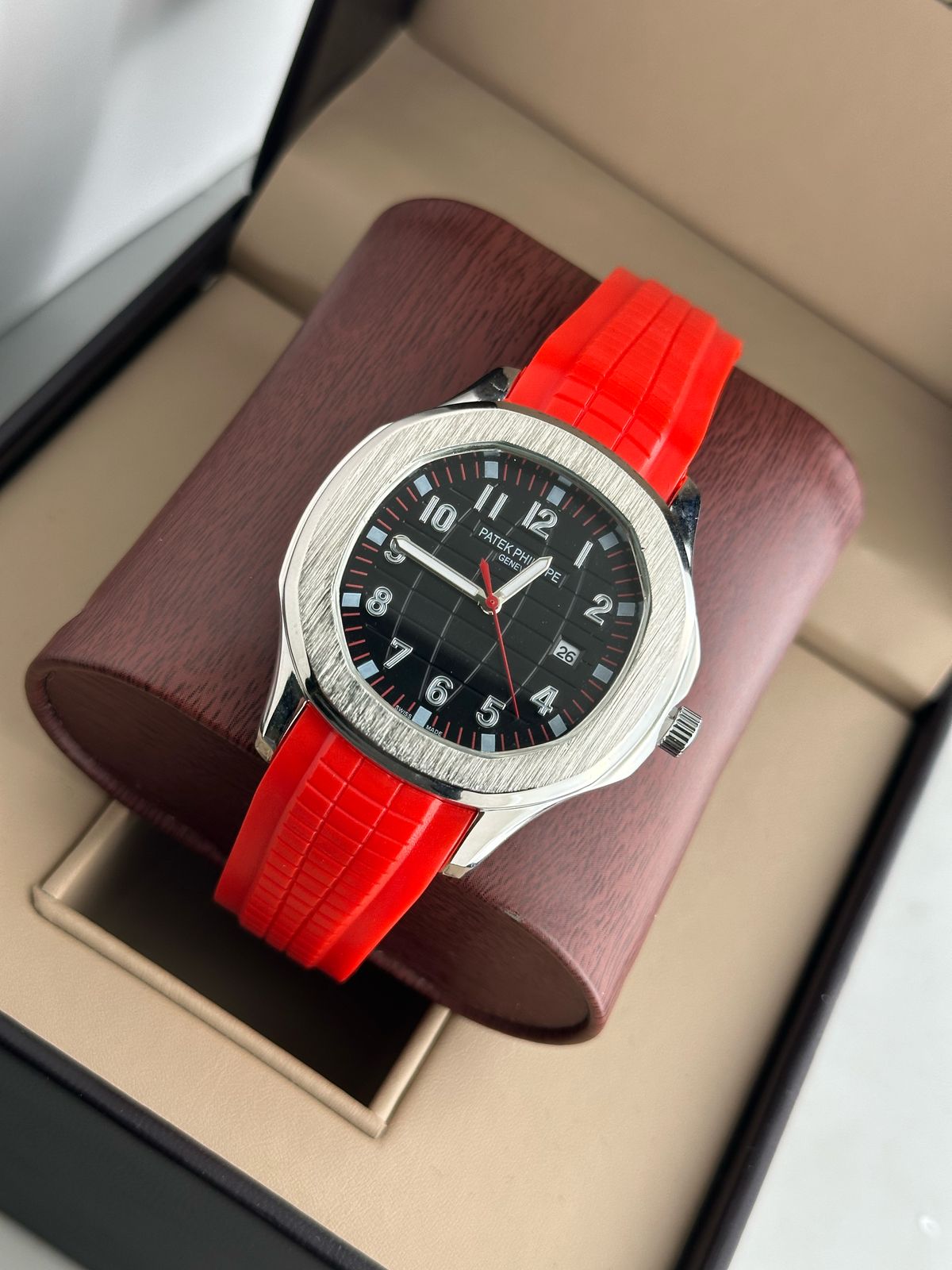 PATEK PHILIPPE oval DIAL STAINLESS STEEL MENS PREMIUM WATCH