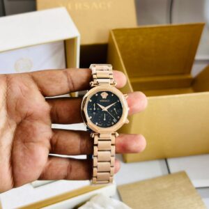 VERSACE NATURAL WOMENS PREMIUM COLOURFUL WATCH