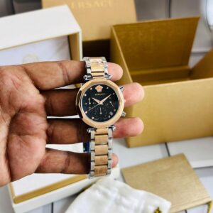 VERSACE NATURAL WOMENS PREMIUM COLOURFUL WATCH