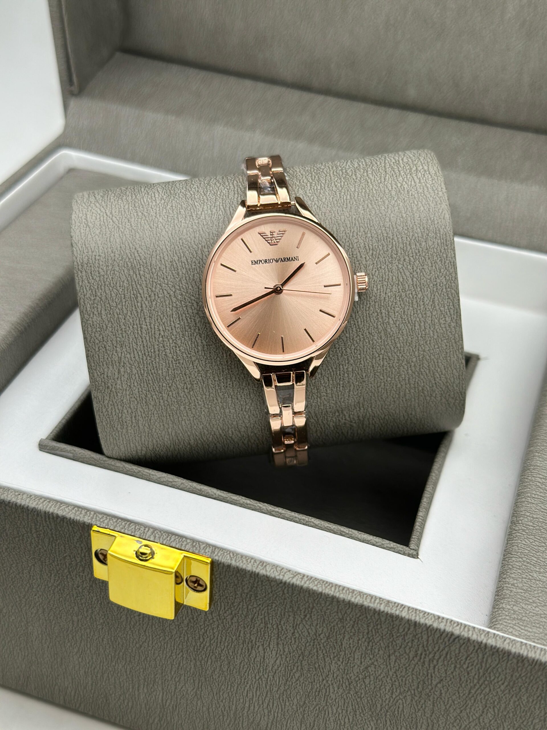 EMPORIO ARMANI WOMENS DESIGNER PIECE EDITION PREMIUM WATCH FOR WOMENS