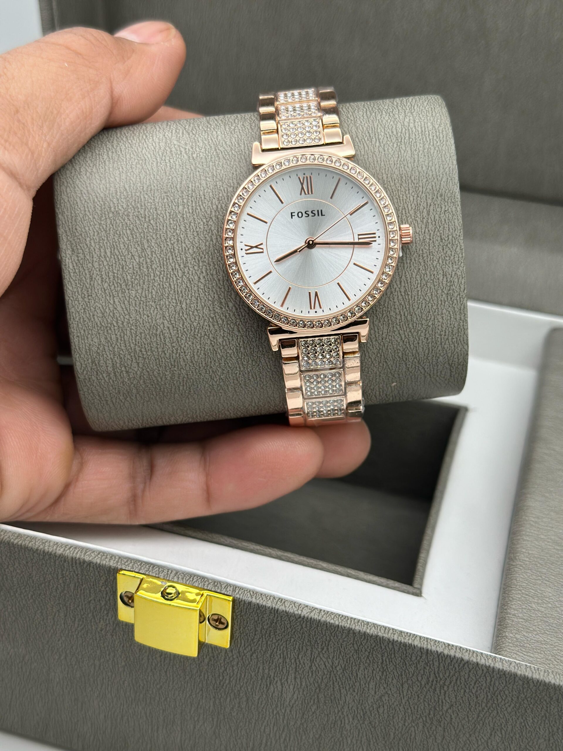 FOSSIL WOMENS STAINLESS STEEL DESIGN STRAP WOMENS PREMIUM EDITION