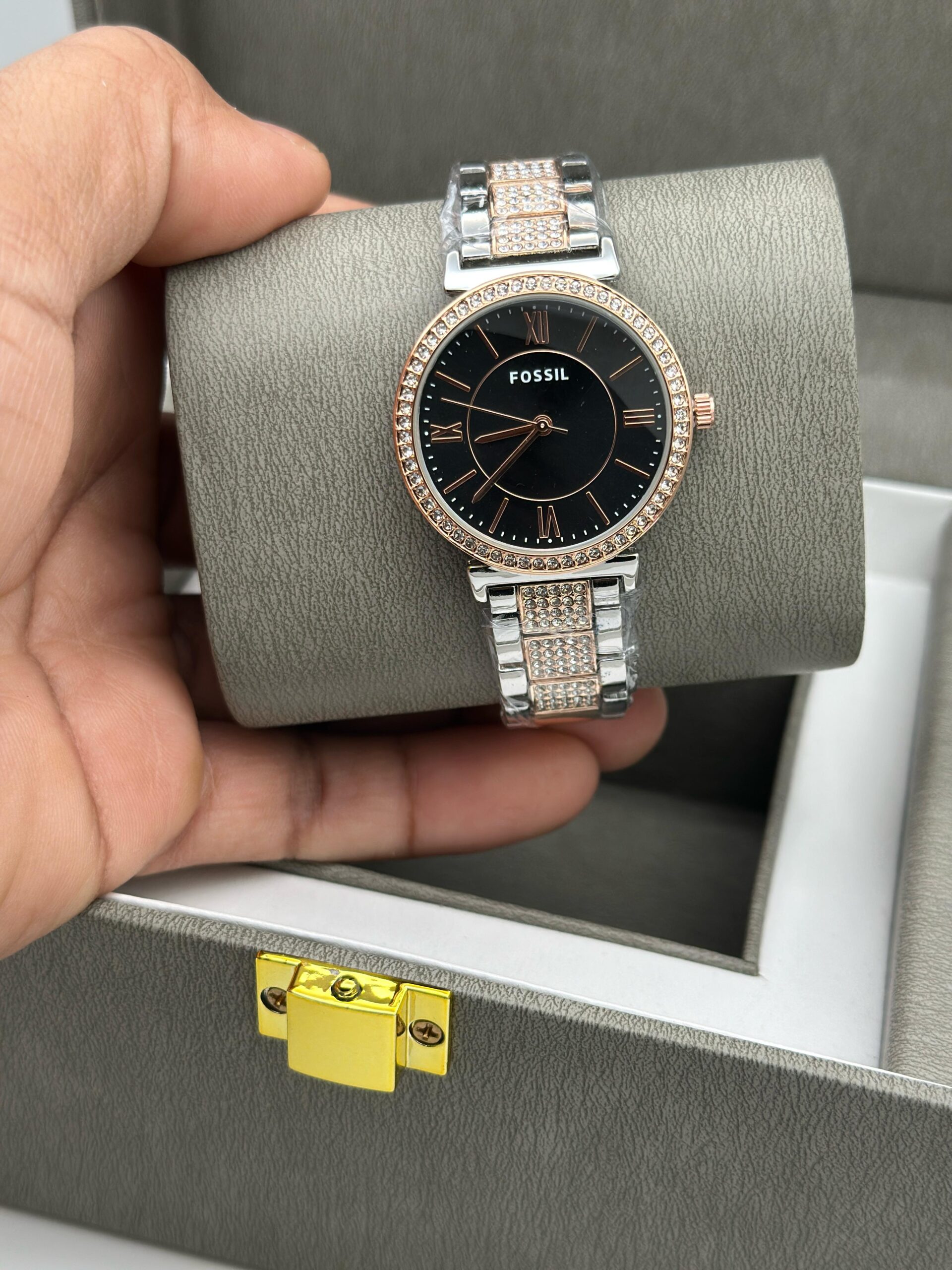 FOSSIL WOMENS STAINLESS STEEL DESIGN STRAP WOMENS PREMIUM EDITION