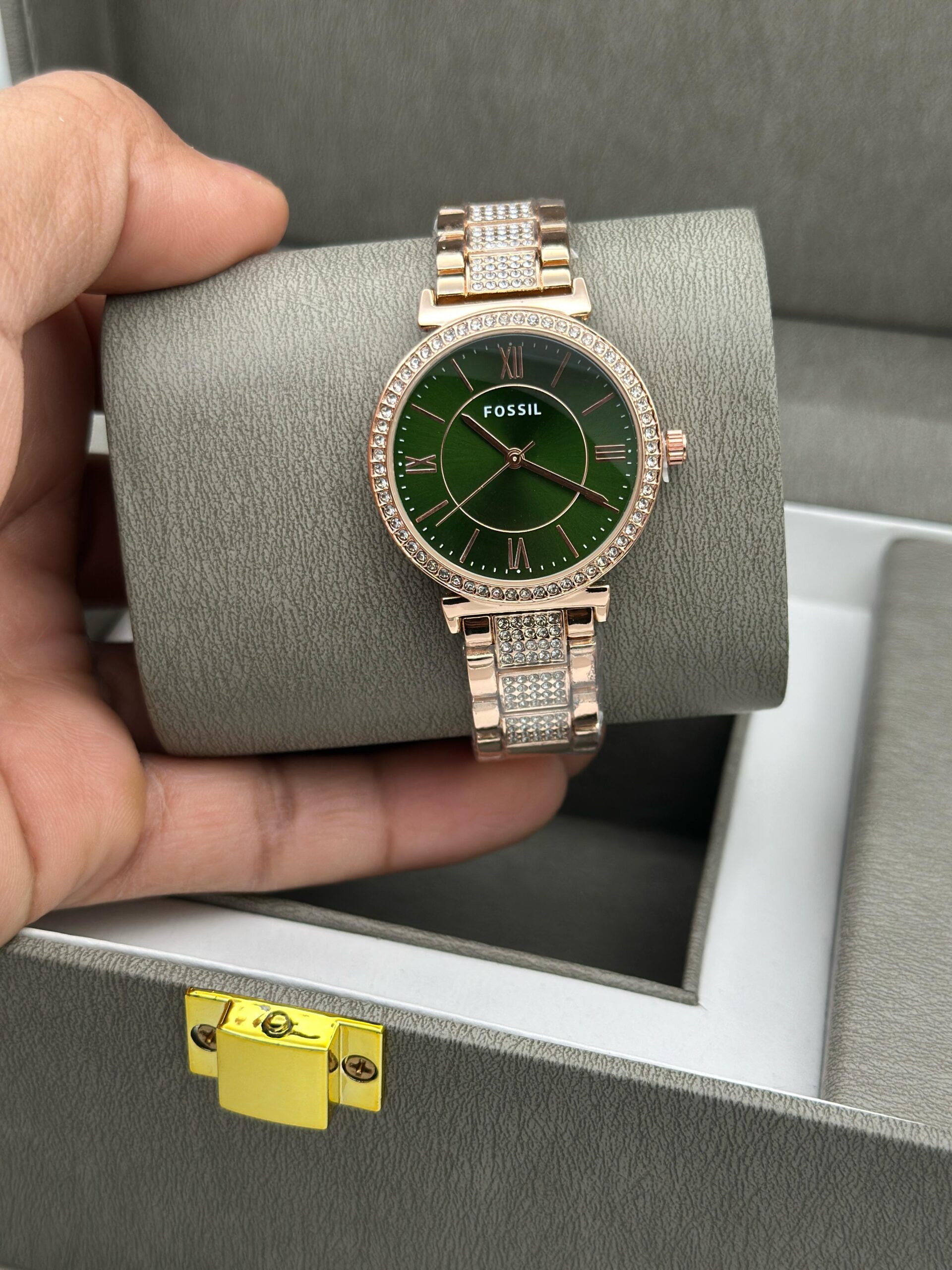 FOSSIL WOMENS STAINLESS STEEL DESIGN STRAP WOMENS PREMIUM EDITION