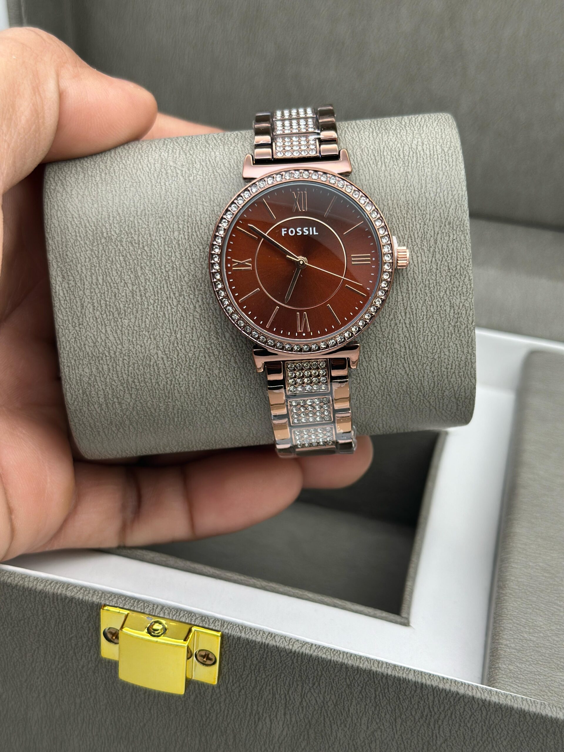 FOSSIL WOMENS STAINLESS STEEL DESIGN STRAP WOMENS PREMIUM EDITION