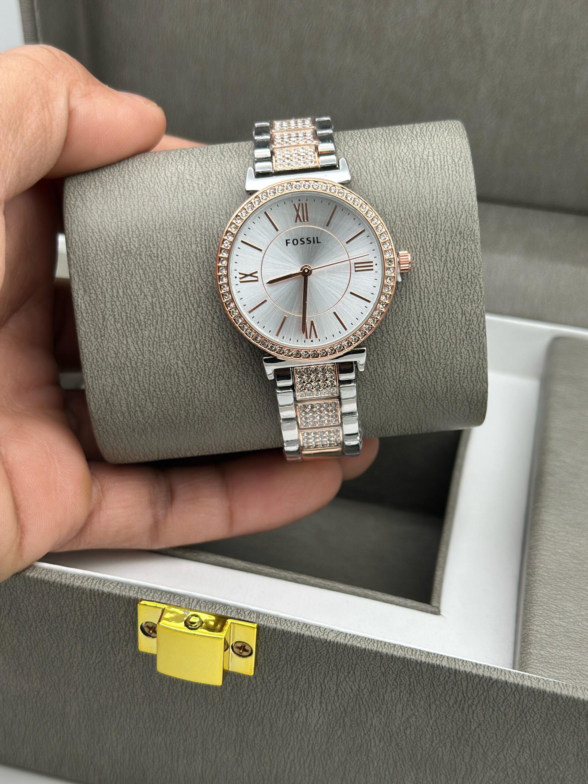 FOSSIL WOMENS STAINLESS STEEL DESIGN STRAP WOMENS PREMIUM EDITION