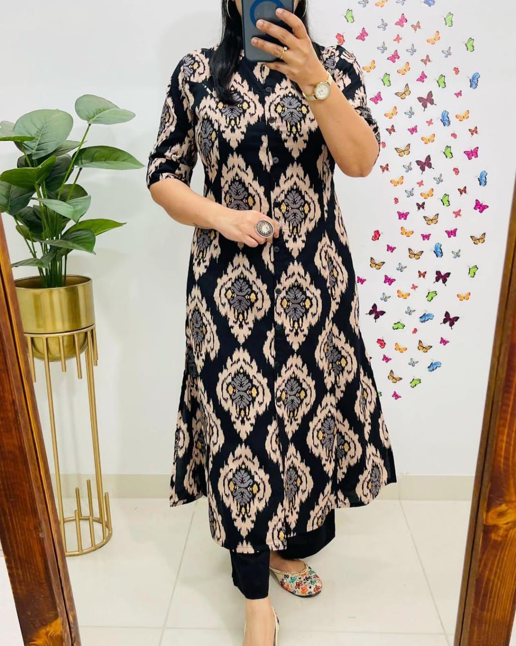 ROYAL WOMENS PREMIUM TOPS KURTIS 3 PIECE SETS
