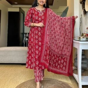 ROYAL WOMENS PREMIUM TOPS KURTIS 3 PIECE SETS