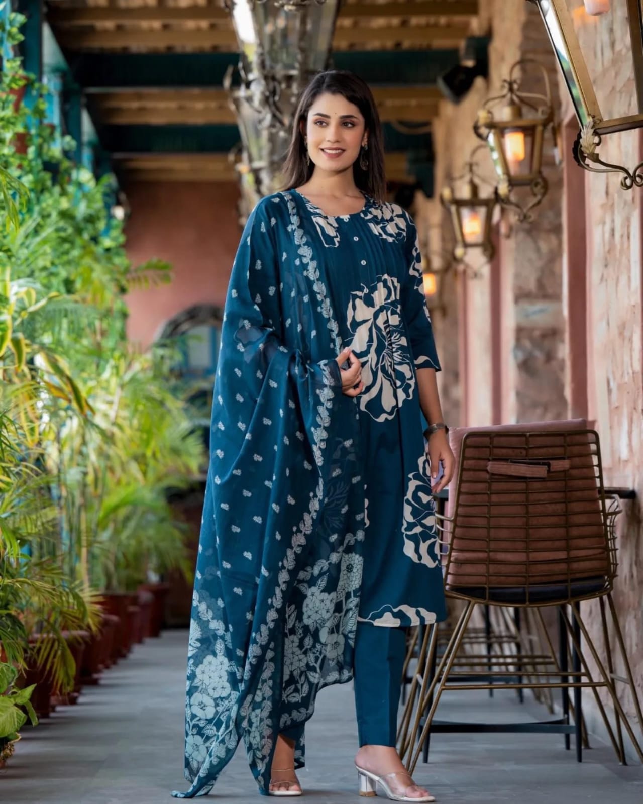 ROYAL WOMENS PREMIUM TOPS KURTIS 3 PIECE SETS