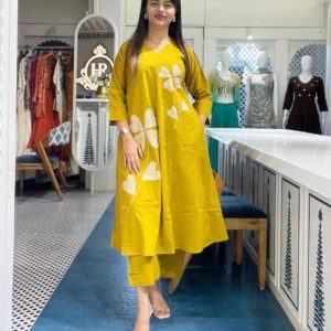 ROYAL WOMENS PREMIUM TOPS KURTIS 3 PIECE SETS