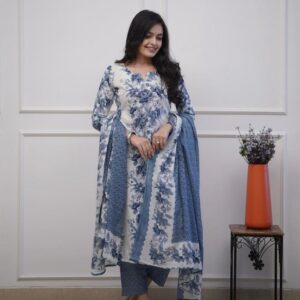 ROYAL WOMENS PREMIUM TOPS KURTIS 3 PIECE SETS
