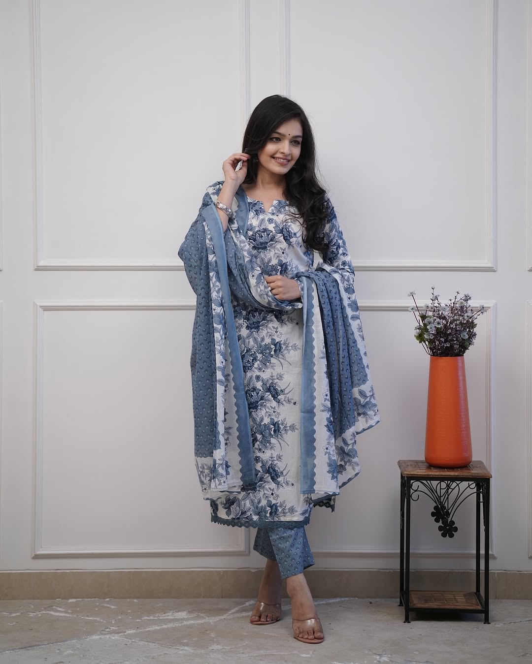 ROYAL WOMENS PREMIUM TOPS KURTIS 3 PIECE SETS