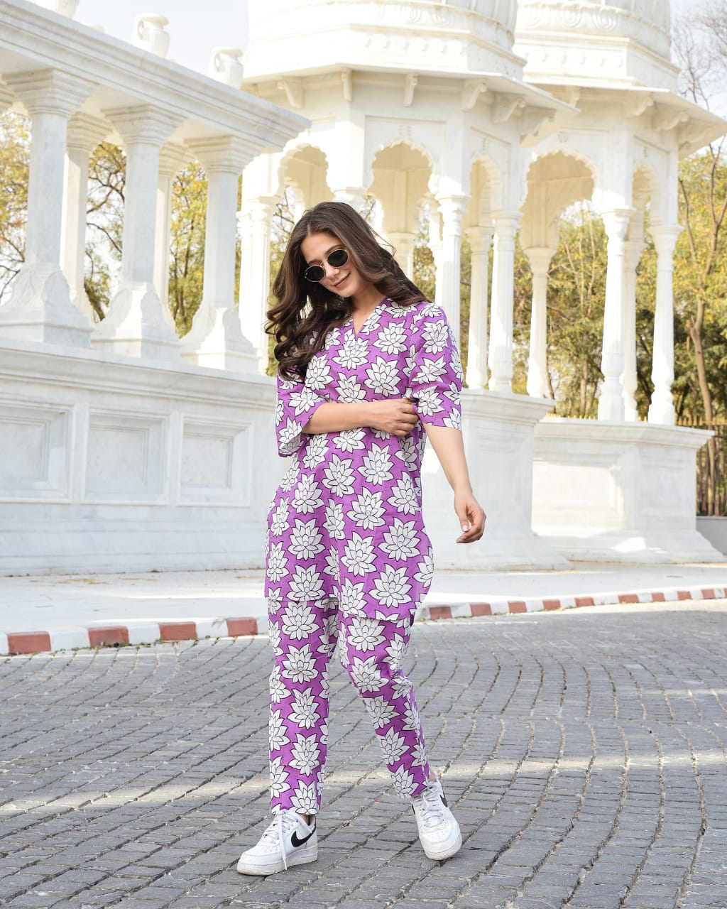 ROYAL WOMENS PREMIUM TOPS KURTIS 3 PIECE SETS