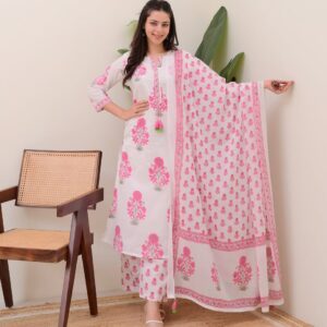 ROYAL WOMENS PREMIUM TOPS KURTIS 3 PIECE SETS