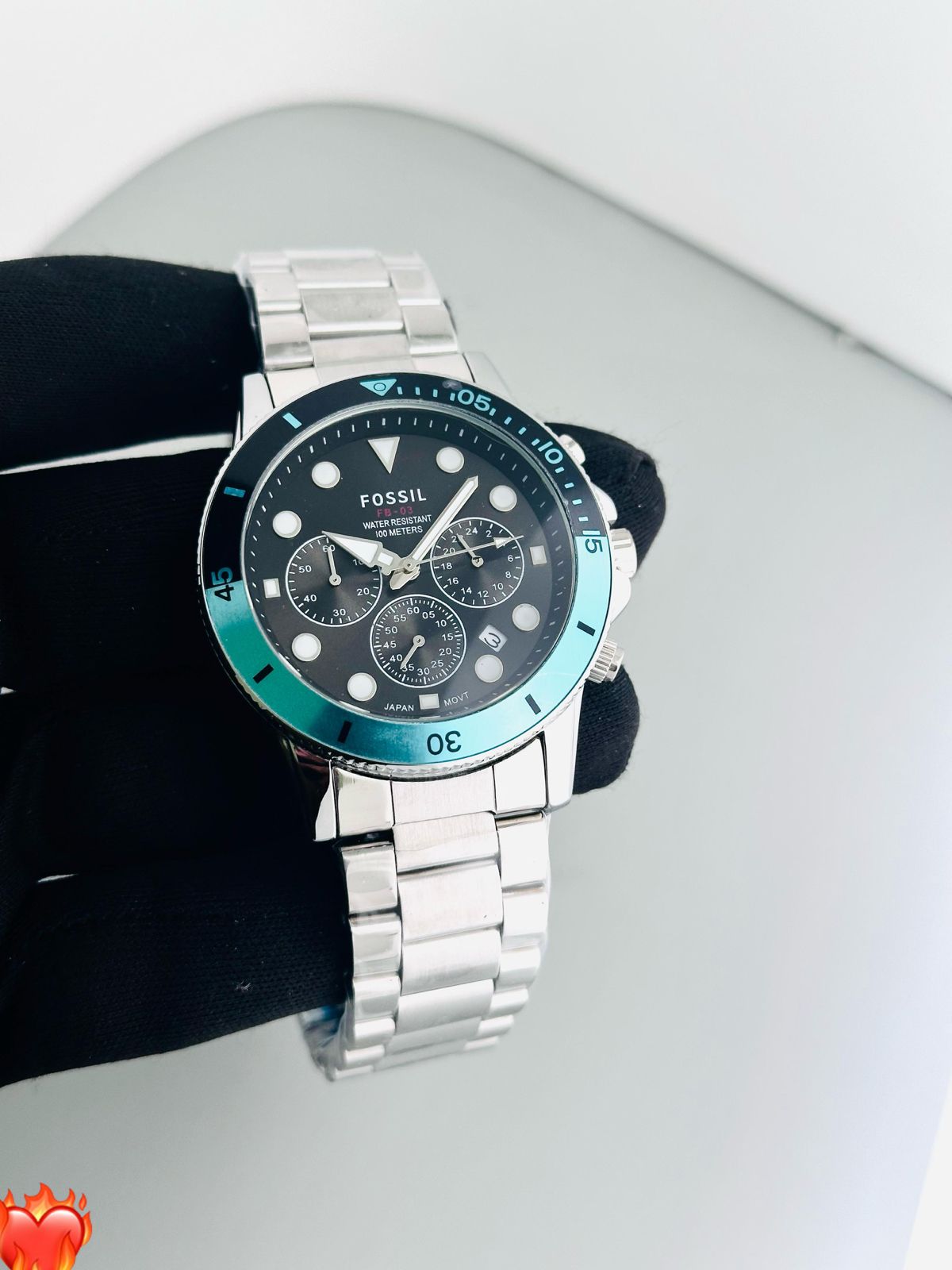 FOSSIL MENS PREMIUM EDITION WATCHES CHRONOGRAPH STAINLESS STEEL