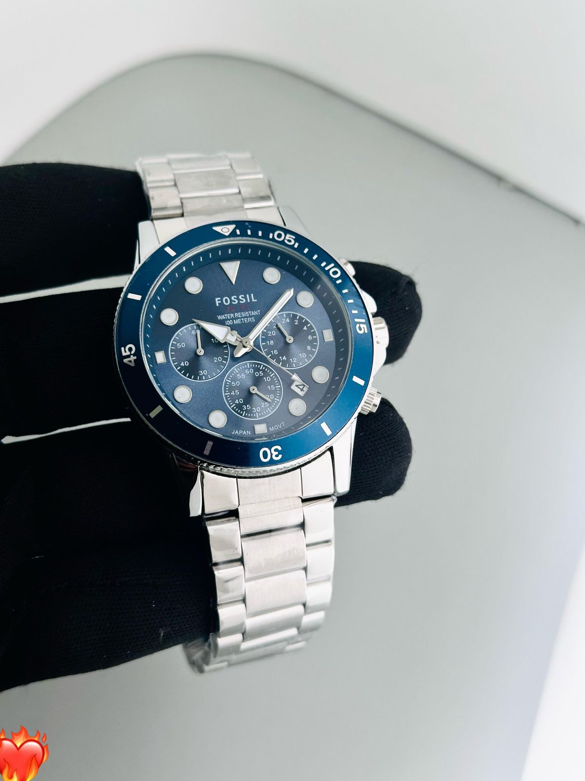 FOSSIL MENS PREMIUM EDITION WATCHES CHRONOGRAPH STAINLESS STEEL