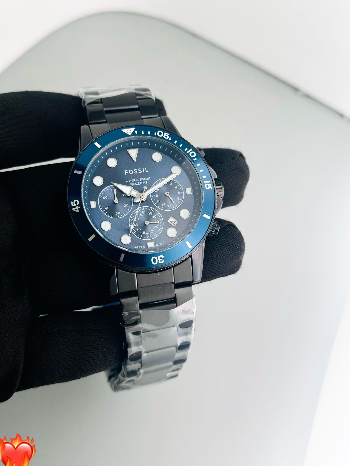 FOSSIL MENS PREMIUM EDITION WATCHES CHRONOGRAPH STAINLESS STEEL