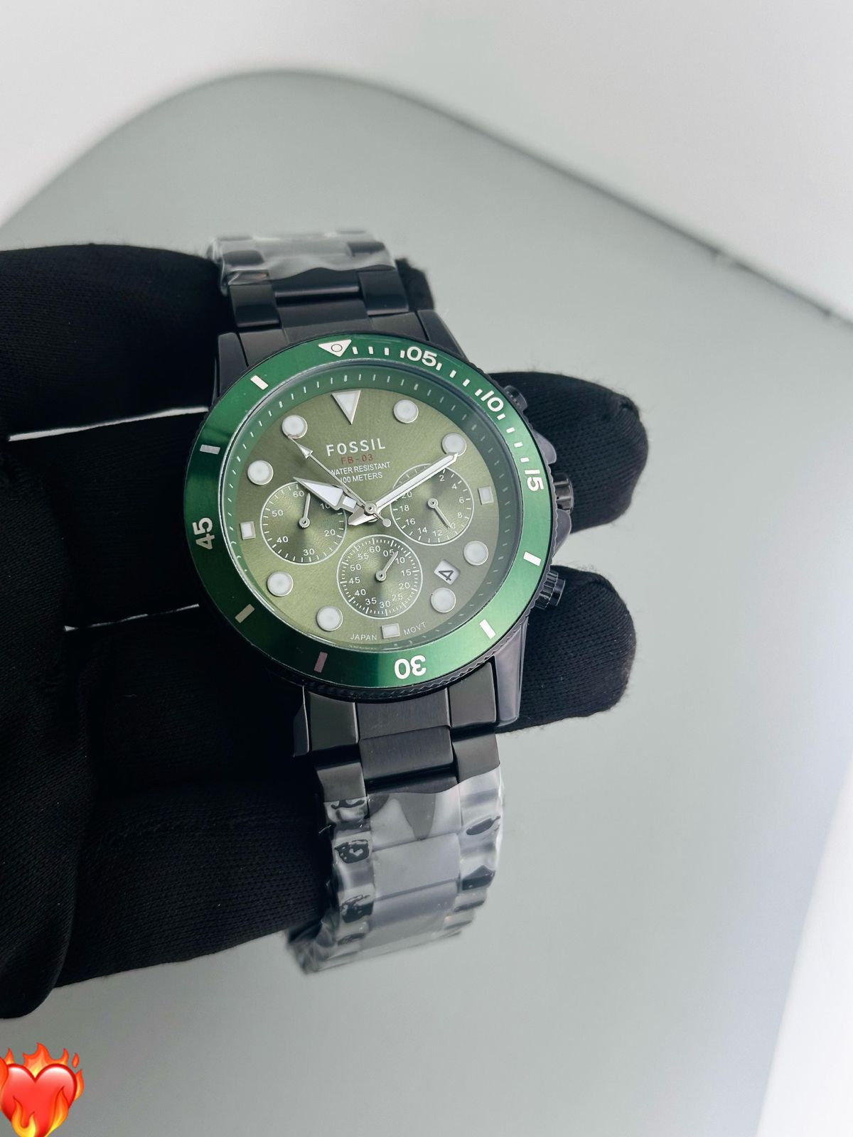 FOSSIL MENS PREMIUM EDITION WATCHES CHRONOGRAPH STAINLESS STEEL