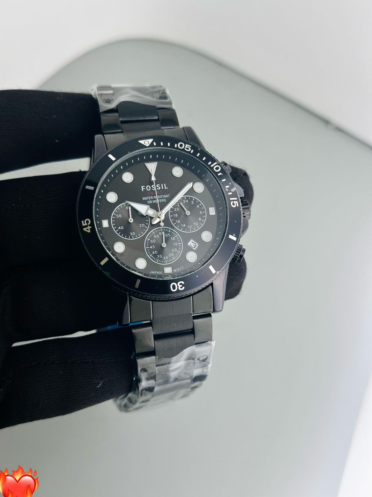 FOSSIL MENS PREMIUM EDITION WATCHES CHRONOGRAPH STAINLESS STEEL