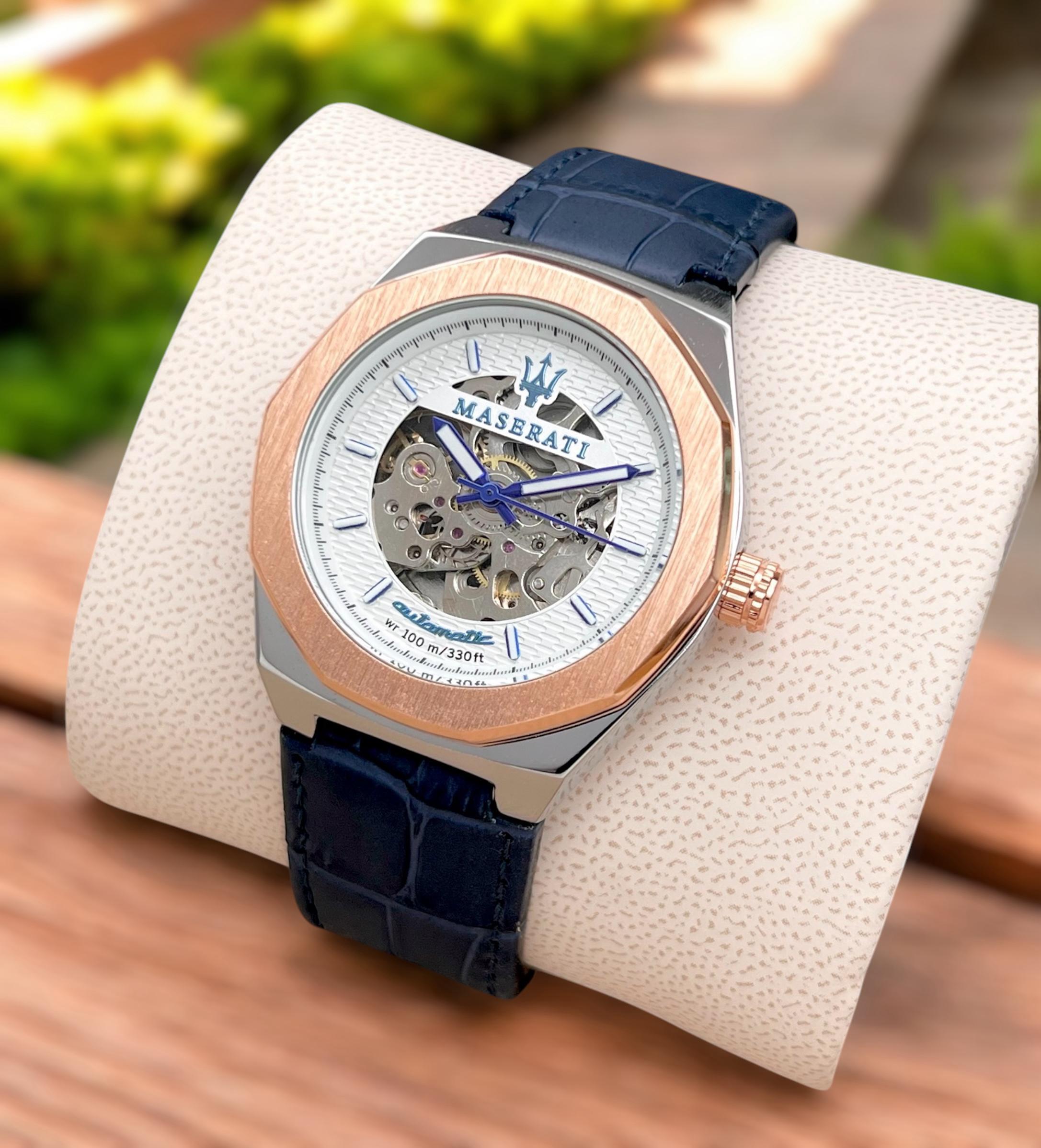 MASERATI MENS STRAP HIGH QUALITY STAINLESS STEEL WATCHES