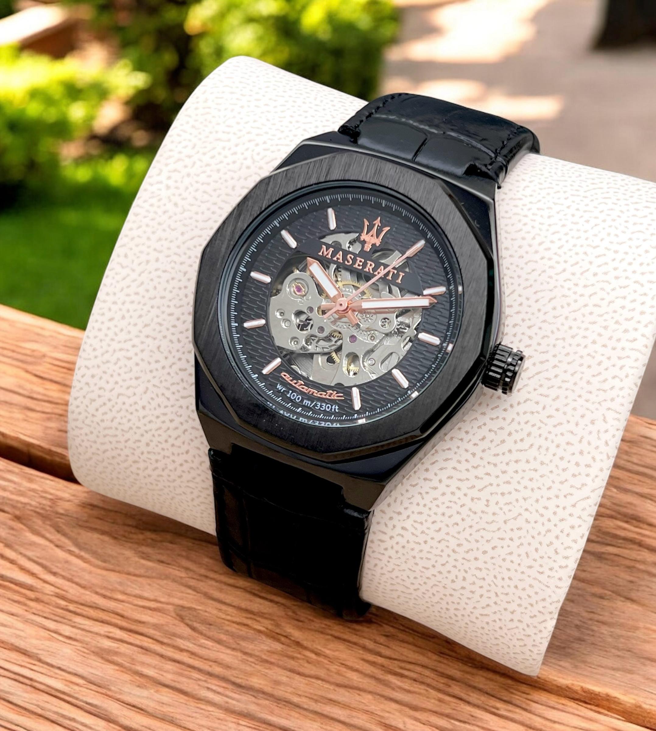 MASERATI MENS STRAP HIGH QUALITY STAINLESS STEEL WATCHES