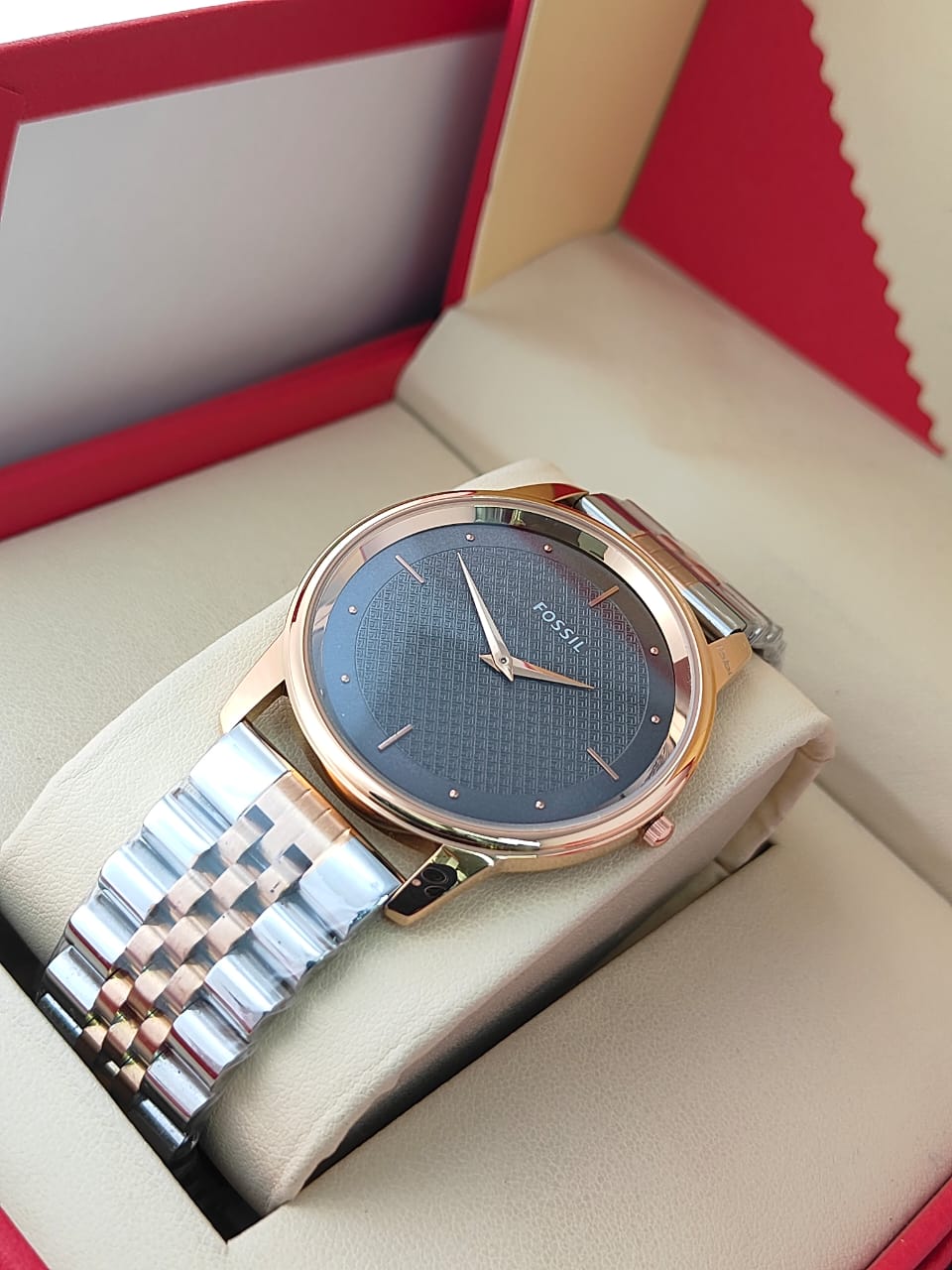 FOSSIL MENS STAINLESS STEEL COLOURFUL PREMIUM WATCHES