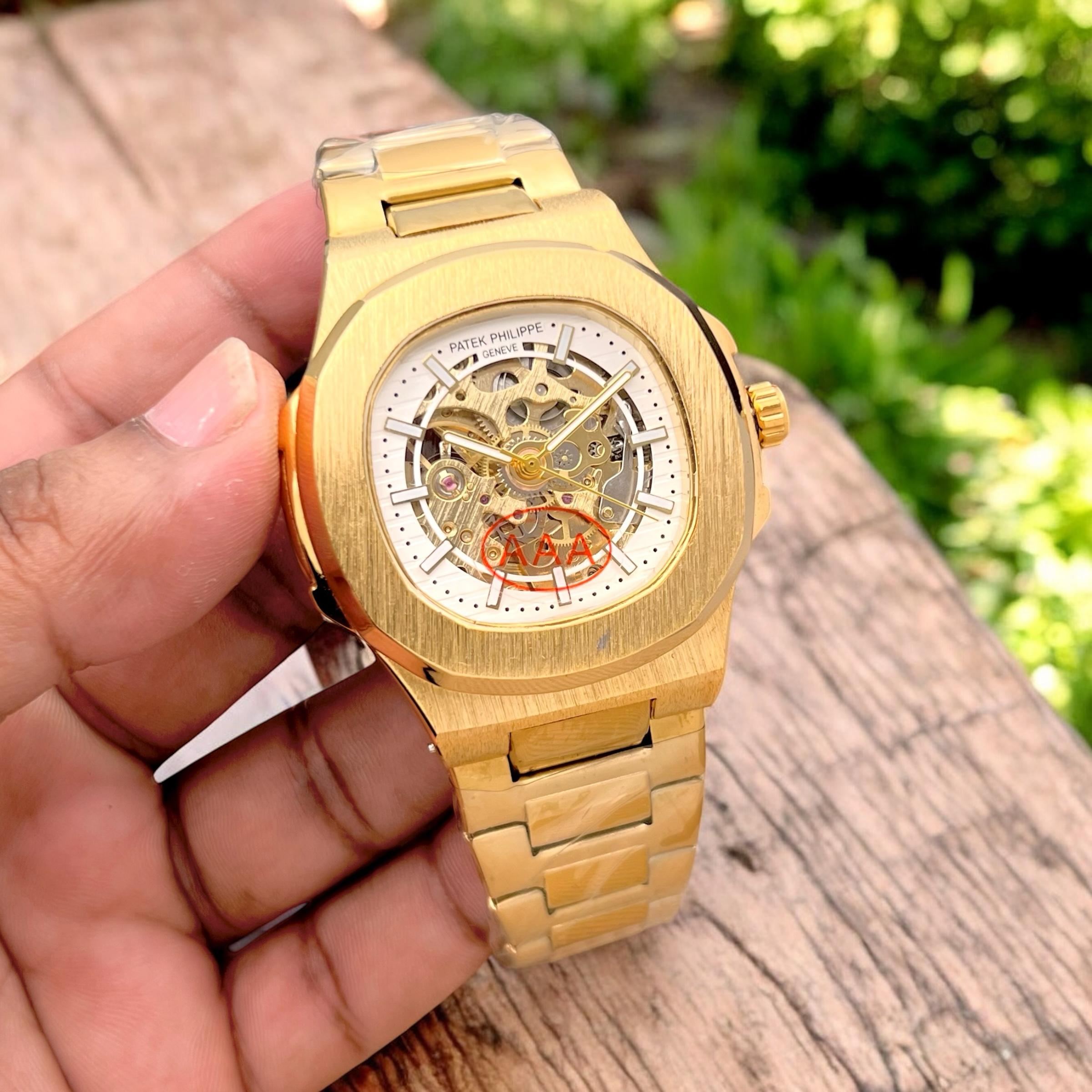 PATEK PHILIPPE MENS GOLD STAINLESS STEEL MENS PREMIUM  WATCHES