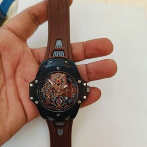 HUBLOT MENS AUTOMATIC STRAP PREMIUM WATCHES