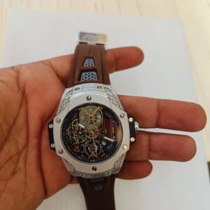 HUBLOT MENS AUTOMATIC STRAP PREMIUM WATCHES