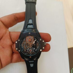 HUBLOT MENS AUTOMATIC STRAP PREMIUM WATCHES