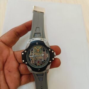 HUBLOT MENS AUTOMATIC STRAP PREMIUM WATCHES