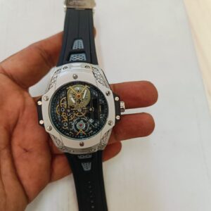 HUBLOT MENS AUTOMATIC STRAP PREMIUM WATCHES