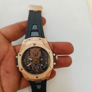 HUBLOT MENS AUTOMATIC STRAP PREMIUM WATCHES