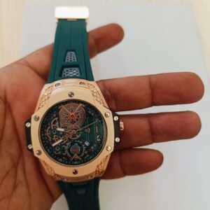 HUBLOT MENS AUTOMATIC STRAP PREMIUM WATCHES