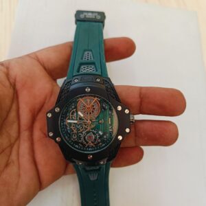 HUBLOT MENS AUTOMATIC STRAP PREMIUM WATCHES