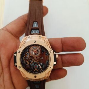 HUBLOT MENS AUTOMATIC STRAP PREMIUM WATCHES