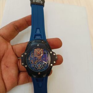 HUBLOT MENS AUTOMATIC STRAP PREMIUM WATCHES